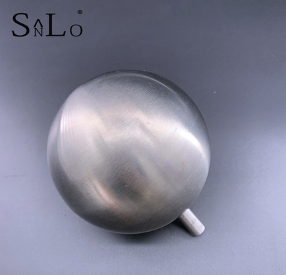 Frosted Sus304 Metal Float Ball With Long Screw Head