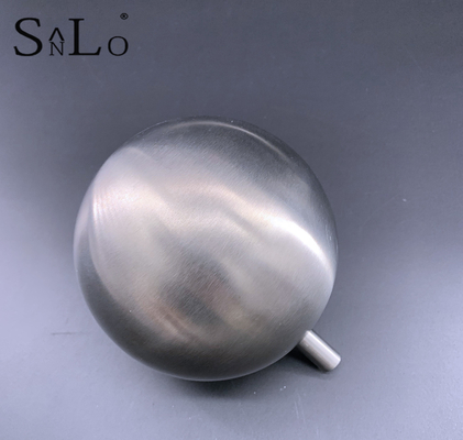 Frosted Sus304 Metal Float Ball With Long Screw Head