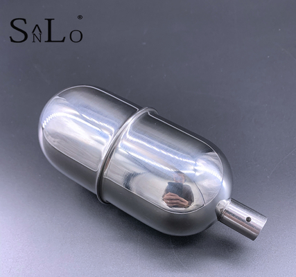 Sulfuric Acid Elliptical Steel Float Ball With Screw Head